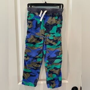 Mini Boden zip tech cargo pants